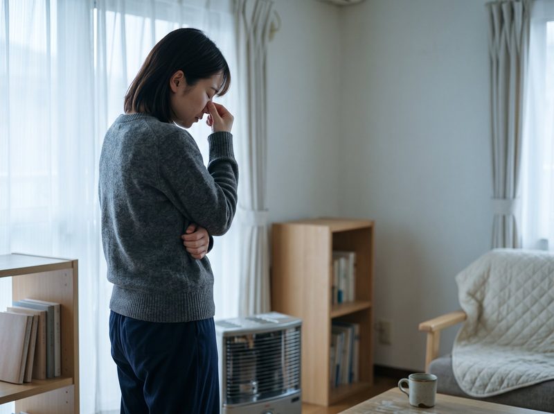 朝晩だけ鼻水が止まらない｜寒暖差による鼻炎と、アレルギー性鼻炎の見分け方のアイキャッチ画像